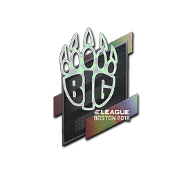 Sticker | BIG (Holo) | Boston 2018