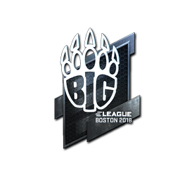 Sticker | BIG (Foil) | Boston 2018