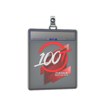 Sticker Slab | 100 Thieves | Boston 2018