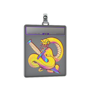 Sticker Slab | Coiled Strike (Holo)