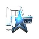 Sticker | Titan (Foil) | Cluj-Napoca 2015