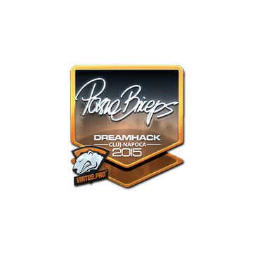 Sticker | pashaBiceps (Foil) | Cluj-Napoca 2015