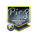 Sticker | Pimp (Foil) | Cluj-Napoca 2015