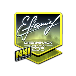 Sticker | flamie (Foil) | Cluj-Napoca 2015