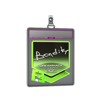 Sticker Slab | bondik (Foil) | Cluj-Napoca 2015