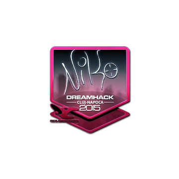 Sticker | NiKo (Foil) | Cluj-Napoca 2015
