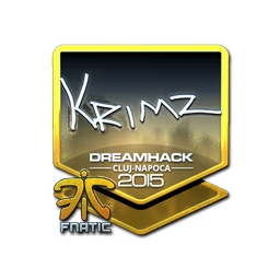 Sticker | KRIMZ (Foil) | Cluj-Napoca 2015