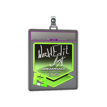 Sticker Slab | WorldEdit (Foil) | Cluj-Napoca 2015