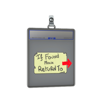 Sticker Slab | Please Return To