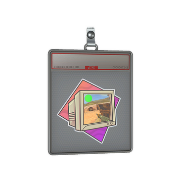 Sticker Slab | Old School (Lenticular)