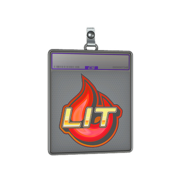 Sticker Slab | Lit (Holo)