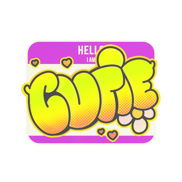 Sticker | Cutie (Holo)