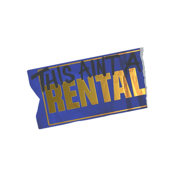 Sticker | Ain't A Rental (Foil)