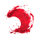 Sticker | Ruby Wave (Lenticular)