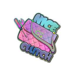 Sticker | Nice Clutch (Holo)