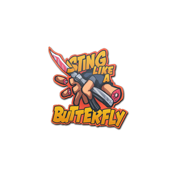 Sticker | Sting Like A Butterfly