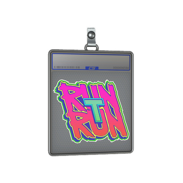 Sticker Slab | Run T, Run