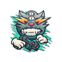 Sticker | Zap Cat
