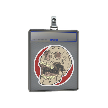 Sticker Slab | Rising Skull