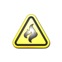 Sticker | Flammable (Foil)