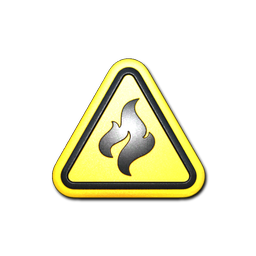 Sticker | Flammable (Foil)