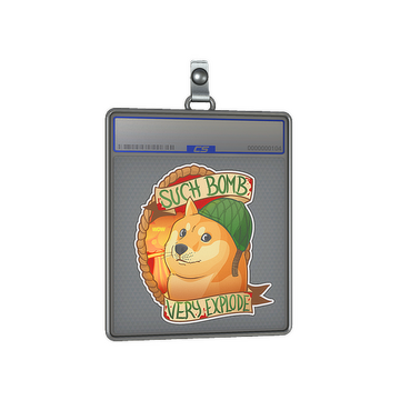 Sticker Slab | Bomb Doge