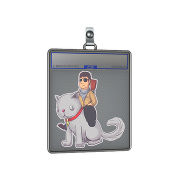 Sticker Slab | T On Cat