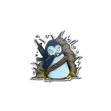 Sticker | War Penguin