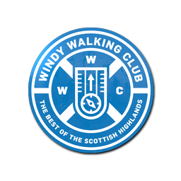 Sticker | Windy Walking Club