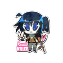 Sticker | Kawaii Killer Terrorist
