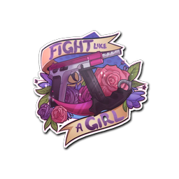 Sticker | Fight like a Girl