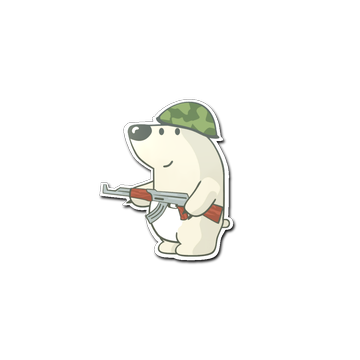 Sticker | Nelu the Bear