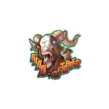 Sticker | Baaa-ckstabber!