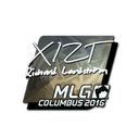 Sticker | Xizt (Foil) | MLG Columbus 2016