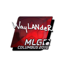 Sticker | wayLander (Foil) | MLG Columbus 2016