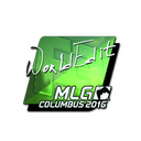 Sticker | WorldEdit (Foil) | MLG Columbus 2016