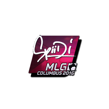 Sticker | Spiidi (Foil) | MLG Columbus 2016