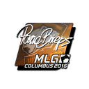 Sticker | pashaBiceps (Foil) | MLG Columbus 2016