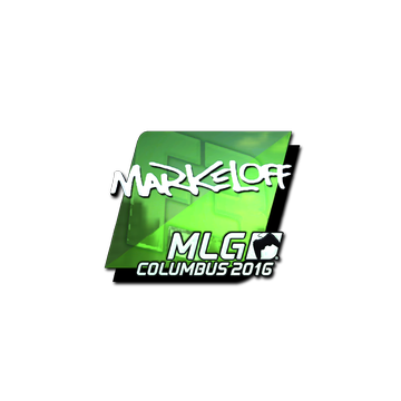 Sticker | markeloff (Foil) | MLG Columbus 2016