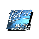 Sticker | nitr0 (Foil) | MLG Columbus 2016