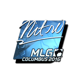 Sticker | nitr0 (Foil) | MLG Columbus 2016