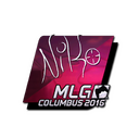 Sticker | NiKo (Foil) | MLG Columbus 2016