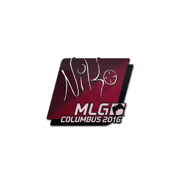 Sticker | NiKo | MLG Columbus 2016