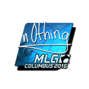 Sticker | n0thing (Foil) | MLG Columbus 2016