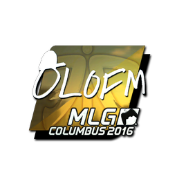 Sticker | olofmeister (Foil) | MLG Columbus 2016