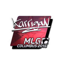 Sticker | karrigan (Foil) | MLG Columbus 2016
