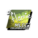 Sticker | flamie (Foil) | MLG Columbus 2016