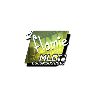 Sticker | flamie (Foil) | MLG Columbus 2016