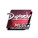 Sticker | dupreeh (Foil) | MLG Columbus 2016
