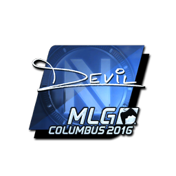 Sticker | DEVIL (Foil) | MLG Columbus 2016